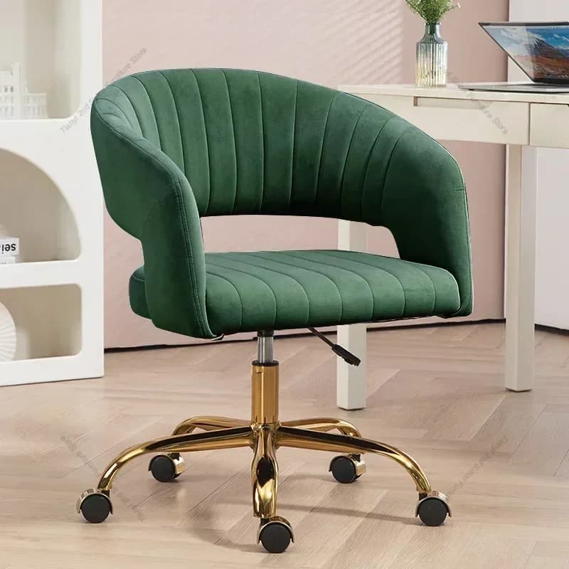 Sedie da ufficio di lusso nordiche Scrivania moderna ed ergonomica Computer da gioco Sedie e divani da ufficio con schienale alto Mobili con braccioli Cadeira FYOC