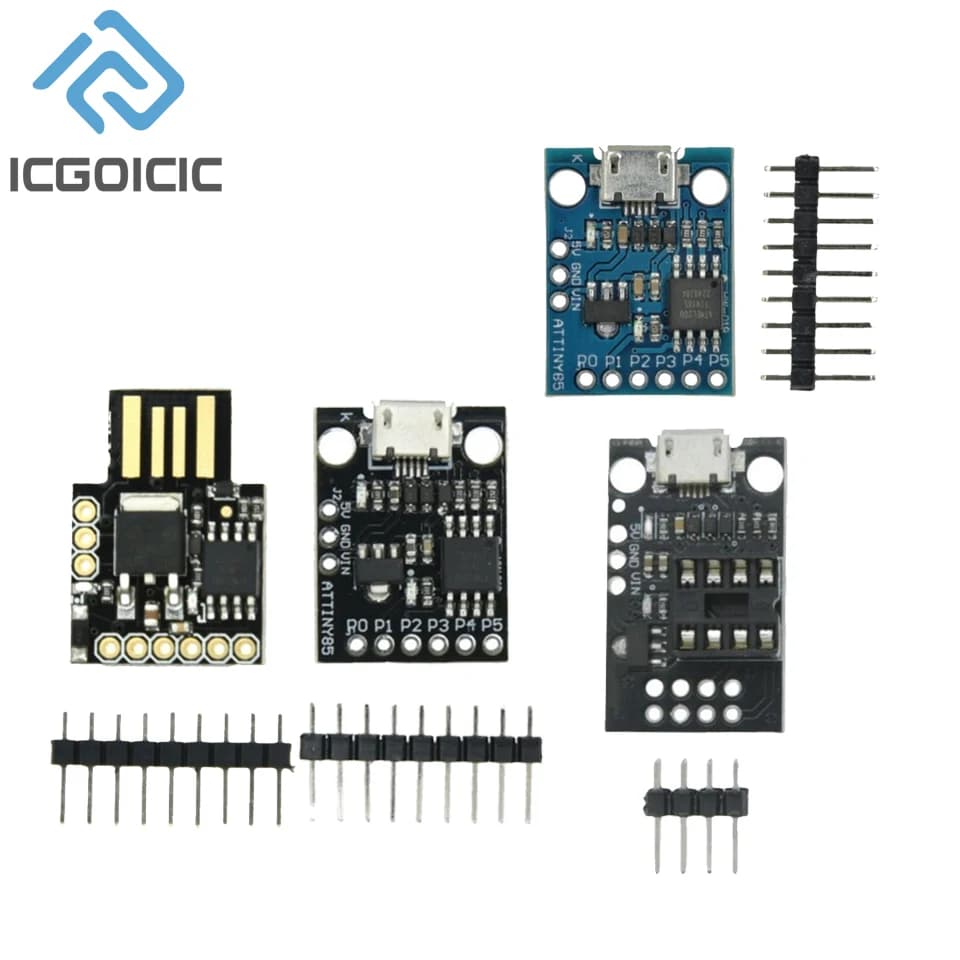 Digispark Kickstarter Micro Scheda di sviluppo ATTINY85 TINY85 Modulo per Arduino IIC I2C USB