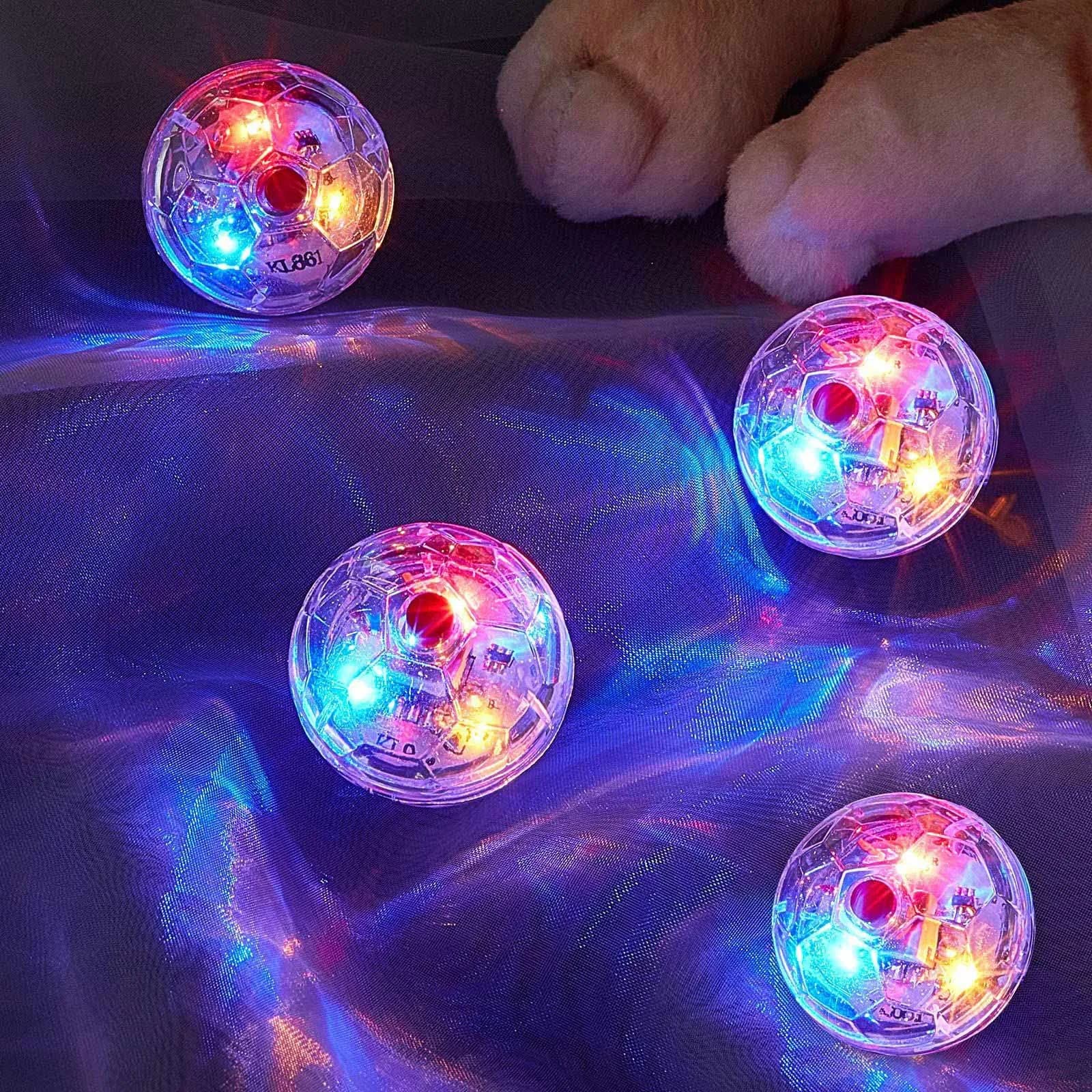 3 pezzi di movimento per gatti illuminano palla flash interattiva fantasma piccolo attrezzatura paranormale alimentata a batteria regalo LED portatile giocattoli per animali domestici