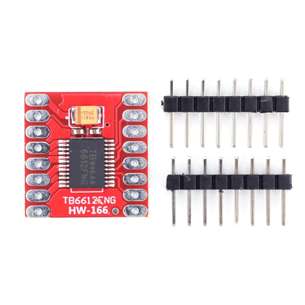DC/Stepper TB6612FNG 1.2A Dual Motor Driver Module, 8 Pin for Arduino Microcontroller