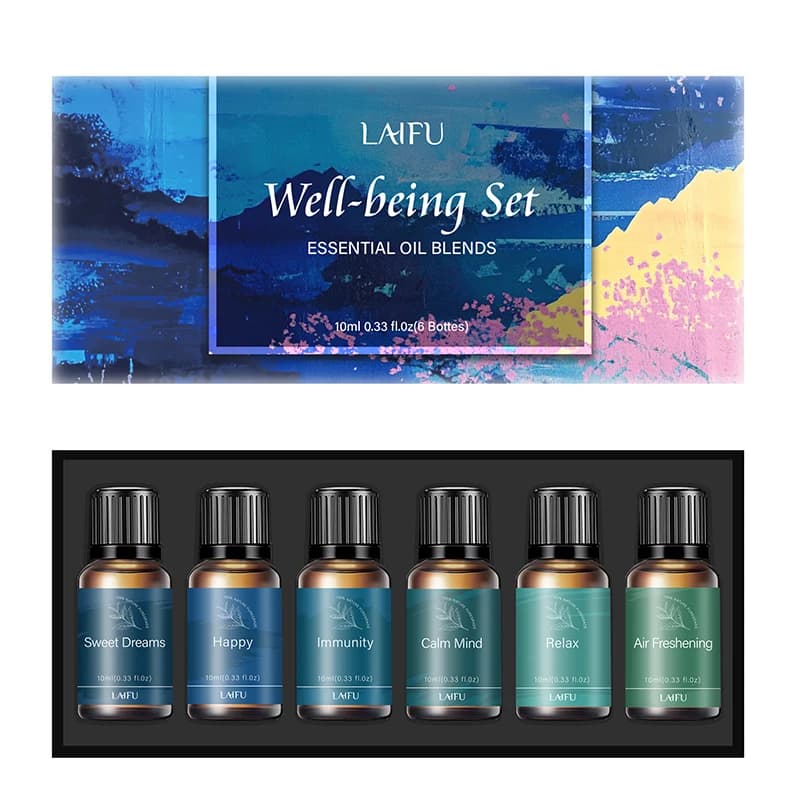 Set di Oli Essenziali Idrosolubili Personalizzati - Aromaterapia per Umidificatori, Diffusori e Artigianato | Uso Domestico e Commerciale