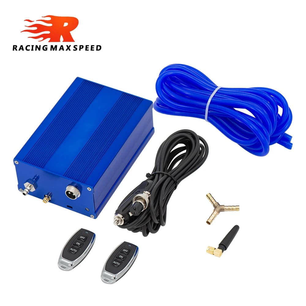 Universale 2 ''/2.5''/3.0 ''sistema di tubi di scarico per auto Set di valvole di controllo dispositivo di controllo del vuoto interruttore del telecomando 51/63/76MM