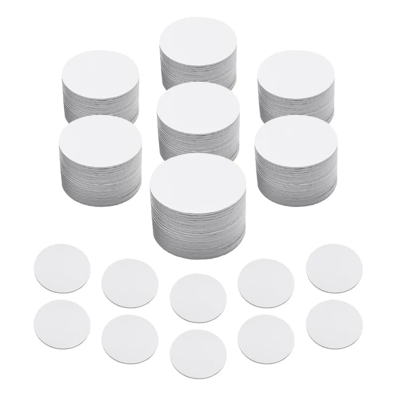 10PCS N-TAG 424 ADN Card 25mm NFC Coin Card NFC carta bianca Sicurezza avanzata e privacy per applicazioni IoT affidate TAG424DNA