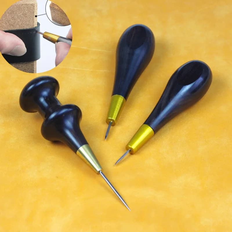 Leather Cone DIY Belt Bag Hole Punching Sewing Positioning Expansion Hole Perforation Tool Leather Rhombic Cone Cylindrical Cone