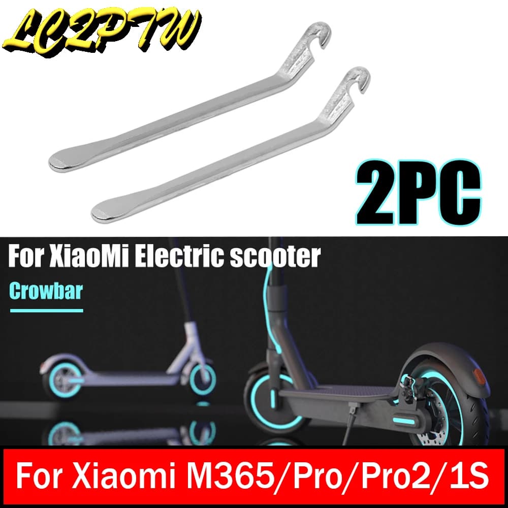 1/2pcs Scooter Elettrico Ciclismo Pneumatico Pneumatico Leva Scooter Ruota di Rimozione di Riparazione Pneumatico Kit di Attrezzi di Riparazione Piede di Cavalletto Per Xiaomi M365/PRO