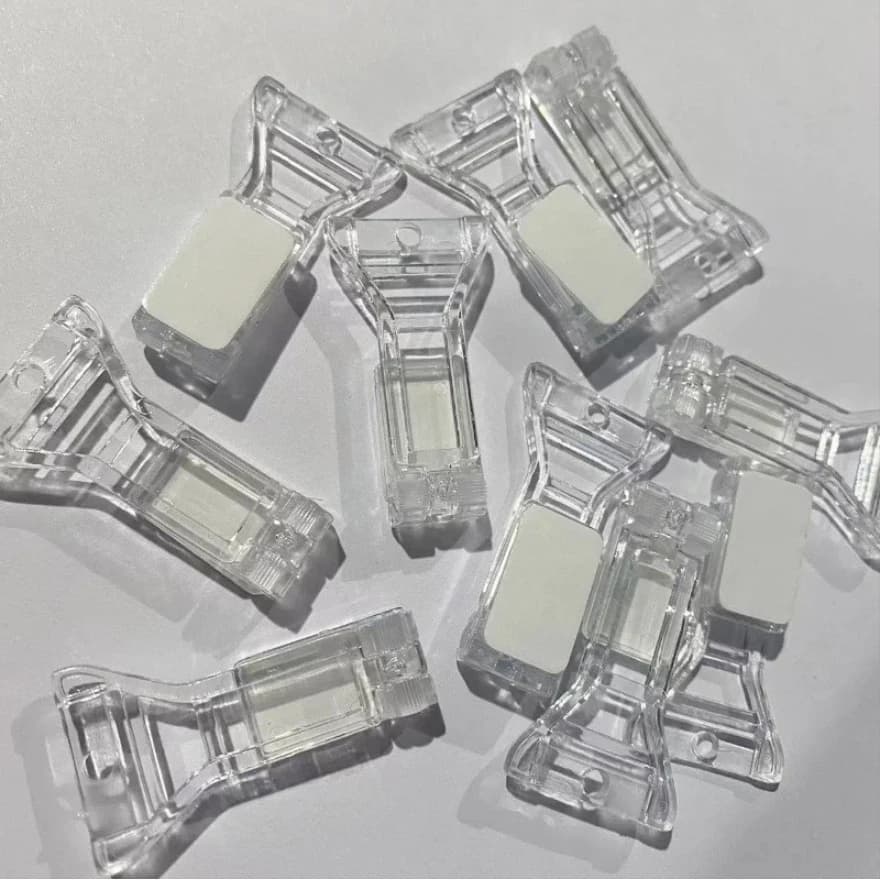 10/20 Pezzi Supporto Regolabile in Acrilico per Esposizione, Cavalletti Trasparenti in Plastica, Porta Cornici da Tavolo, Porta Biglietti, Decorazioni per la Casa