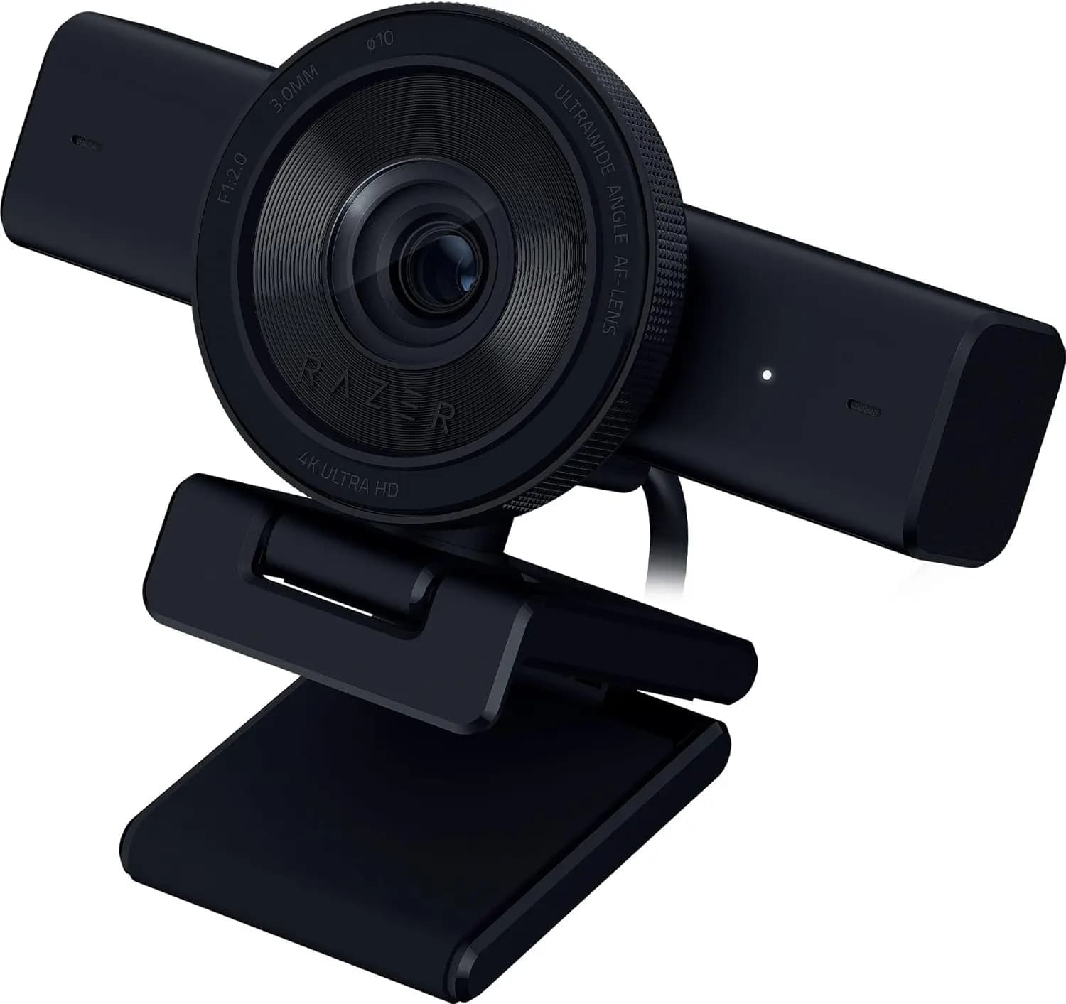 Webcam 4K per Streaming con Inquadratura Automatica AI, Microfono Integrato, Lente Ultra-Ampia, Copertura Privacy - Compatibile con OBS, Discord, Zoom