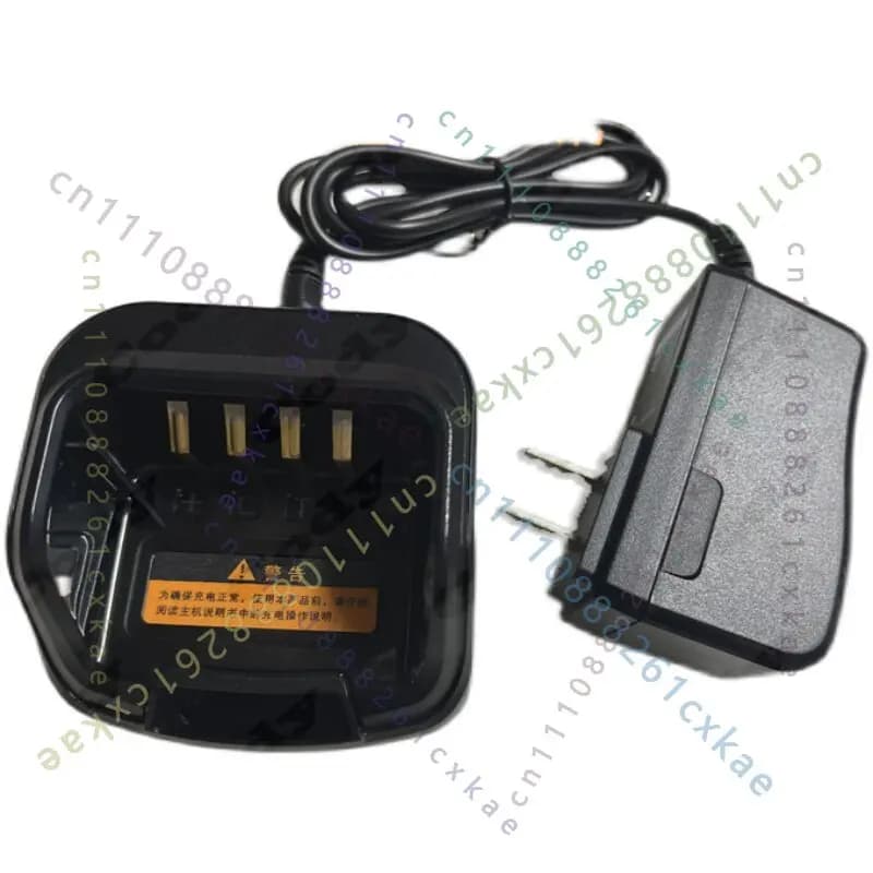 1setCH10A07 Desktop Charger Compatible with for Hytera PD780 PD500 PD560 PD590 TD520 TD500 Walkie Talkie Battery Charging Base