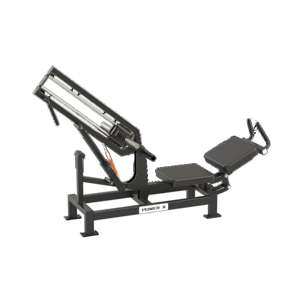 Custom Logo Large Loading Wooden Case Machine Fitness Equipment Free weight plate Leg Press Hack Squat for Rear Arms