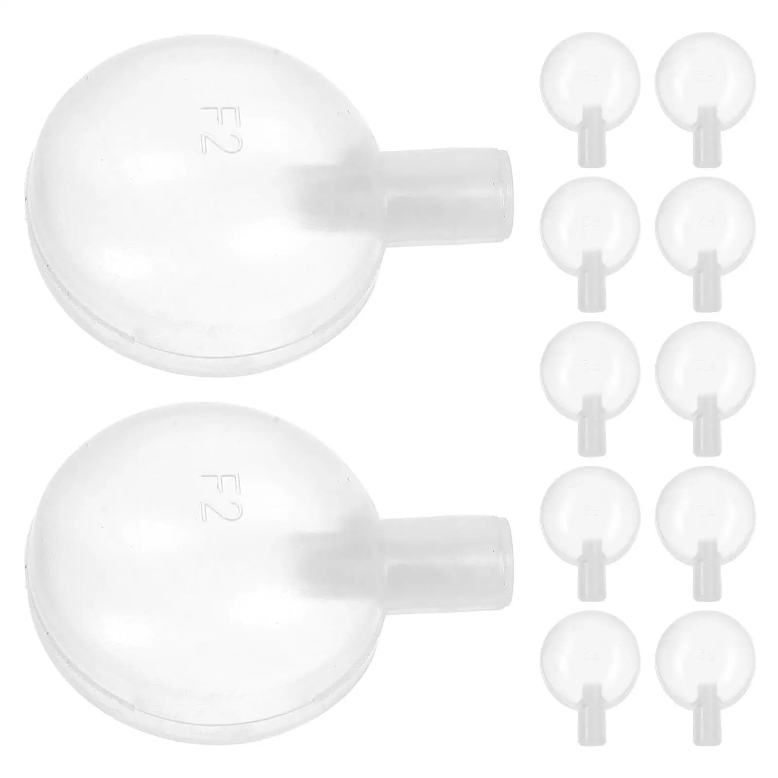 50 pezzi bianchi 50 mm Airbag Squeakers per giocattoli per cani peluche accessori per giocattoli di ricambio per animali domestici creatore di suoni in plastica