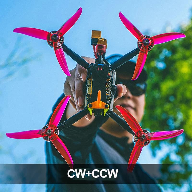 Gemfan Vanover 5136 5.1X3.6X3 3 blade propeller for FPV Freestyle Quadcopter Racing 5 inch punches DIY parts