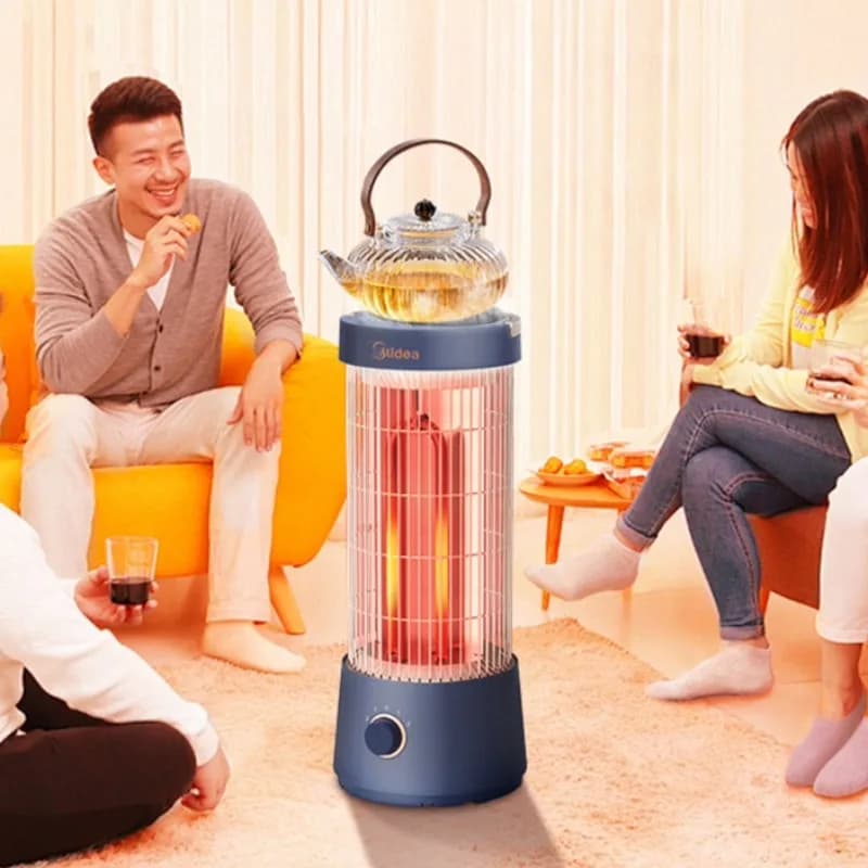 Riscaldatori elettrici per gabbie per uccelli Stufa elettrica piccola per uso domestico Riscaldatore solare Risparmio energetico Ufficio Riscaldamento invernale Scaldamuscoli
