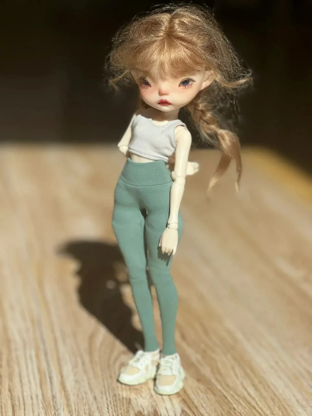 New SD BJD doll 1/6 scale doudou nana bean doll girl special SD doll dirty makeup toy birthday gift in stock makeup