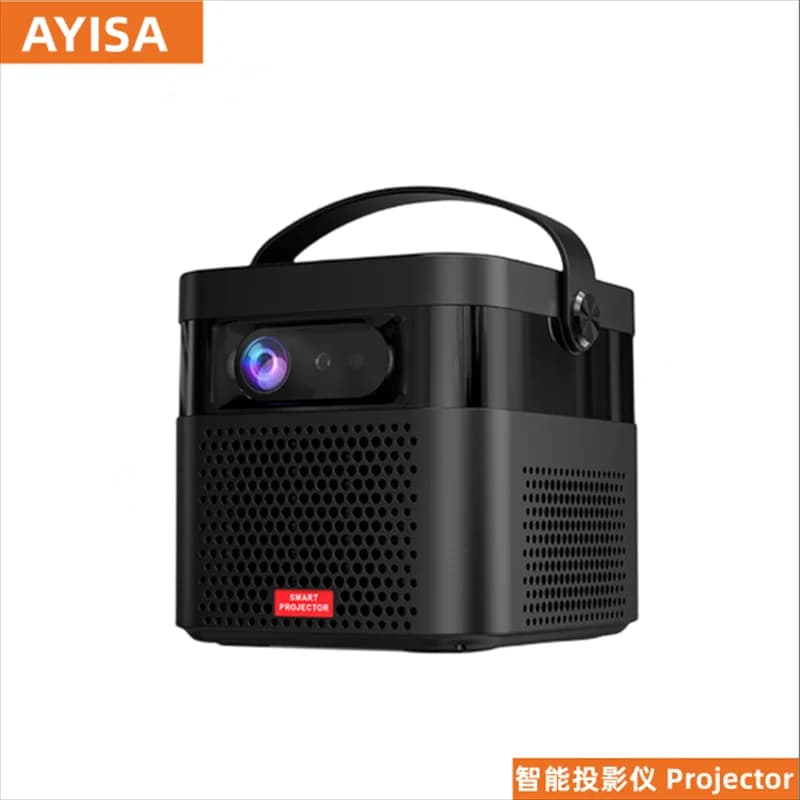 AYISA K5 Smart 3D TV 300 pollici Android WiFi portatile 1080P LED DLP Mini proiettore Full HD per Smartphone 4K Cinema con batteria