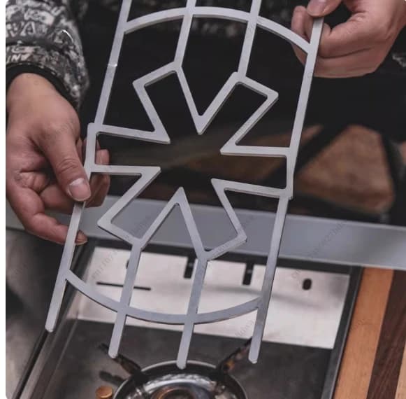 Support for Camping Stove, Modify Accessories GS450, Replacement Plate for Storm Stove, S cooker cover