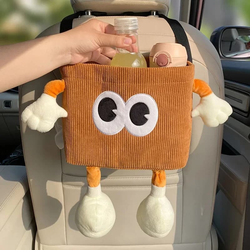 Car cushion, cartoon, umbrella, water bottle, bag holder, automatic seat, organizer for hanging back, rear seat rack