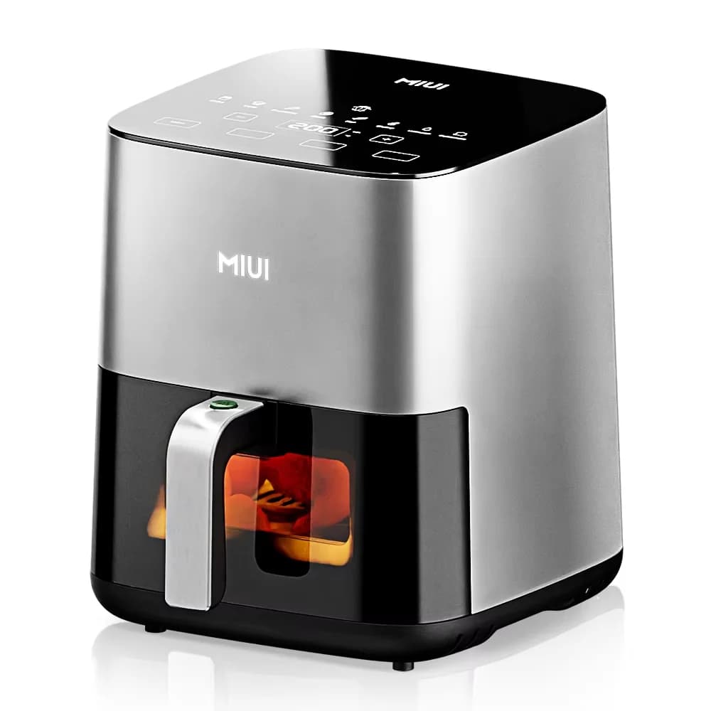 New high quality intelligent digital air fryer 4.5 liters, without wholesale oil