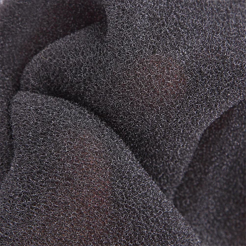1 Pezzo Copertura Diffusore per Asciugacapelli Nera in Spugna Altamente Elastica Protezione dal Calore Anti-Crespo Ricambio per Salone