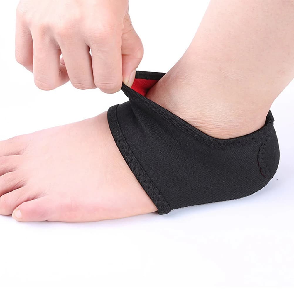 2 pezzi pratici tutore per caviglia sportivo in neoprene per alleviare il dolore compressione fissa Jiont supporto per caviglia copri calzino escursionismo palestra