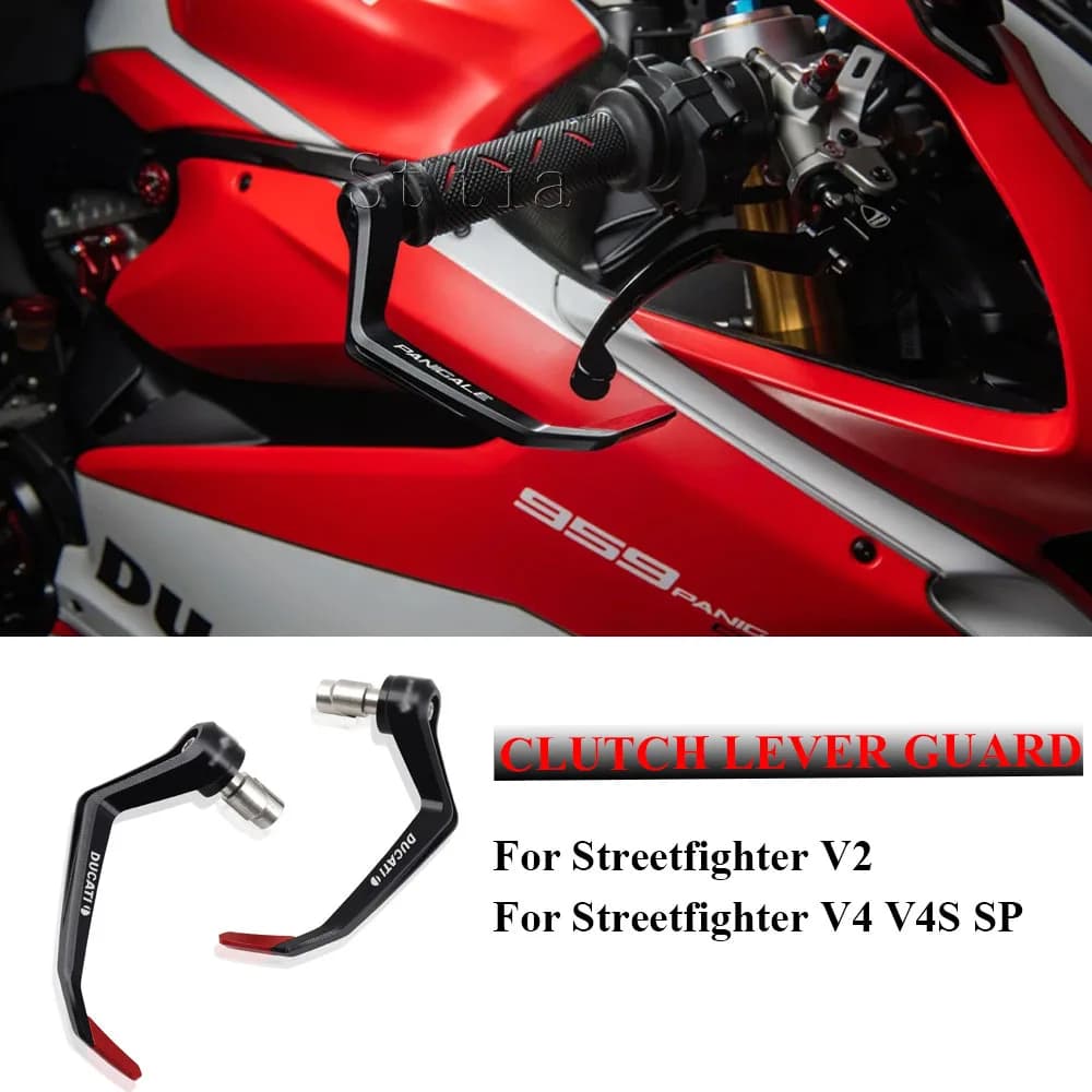 NUOVO Per DUCATI Streetfighter V2 V4 V4S SP Protezione Leva Frizione Freno V4 V4S SP V2 Moto Bow Guard Freno Frizione Paramani