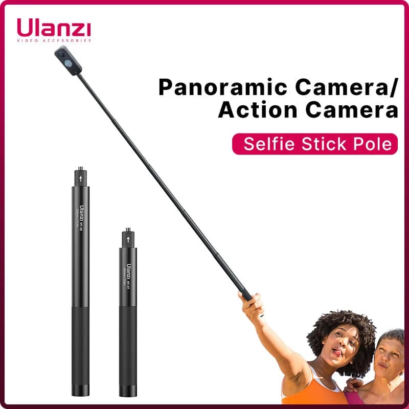 Ulanzi MT-57 MT-58 Insta360 80/120CM Allungabile Invisibile Selfie Stick Asta Asta Universale per GoPro Insta360 X4 X3 X2 GO 2