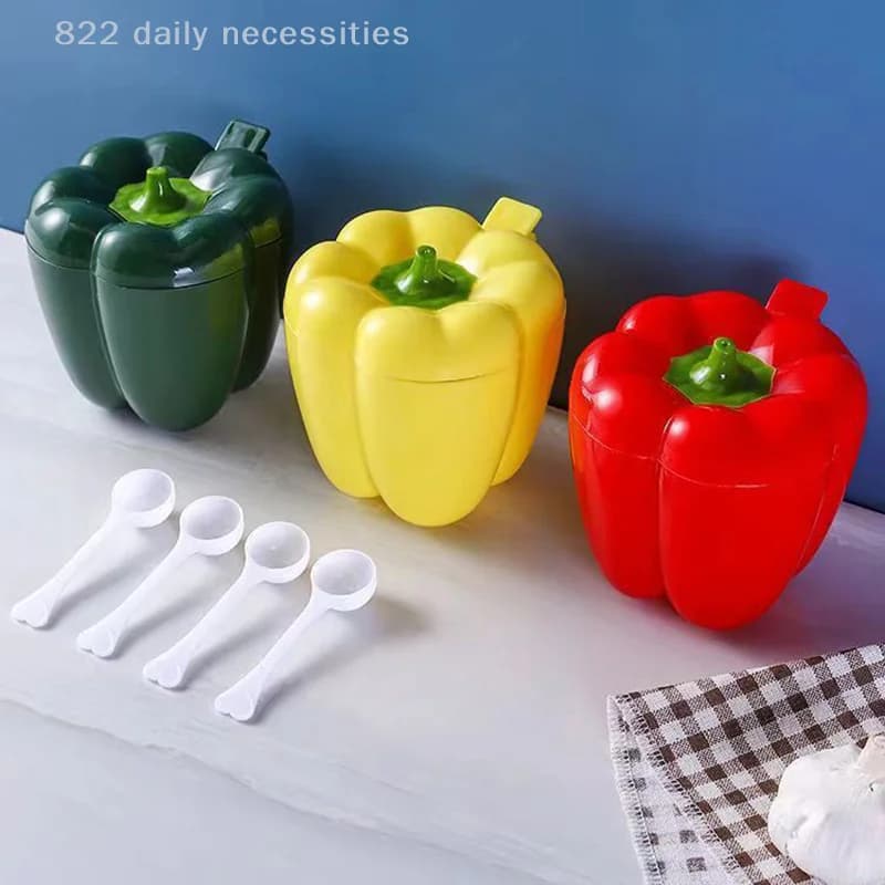 convenient1Pc Plastic Creative Seasoning Jar Container Spice Rack Organizer Outdoor Camping Seasoning Bottle Kitchen Gadget Set