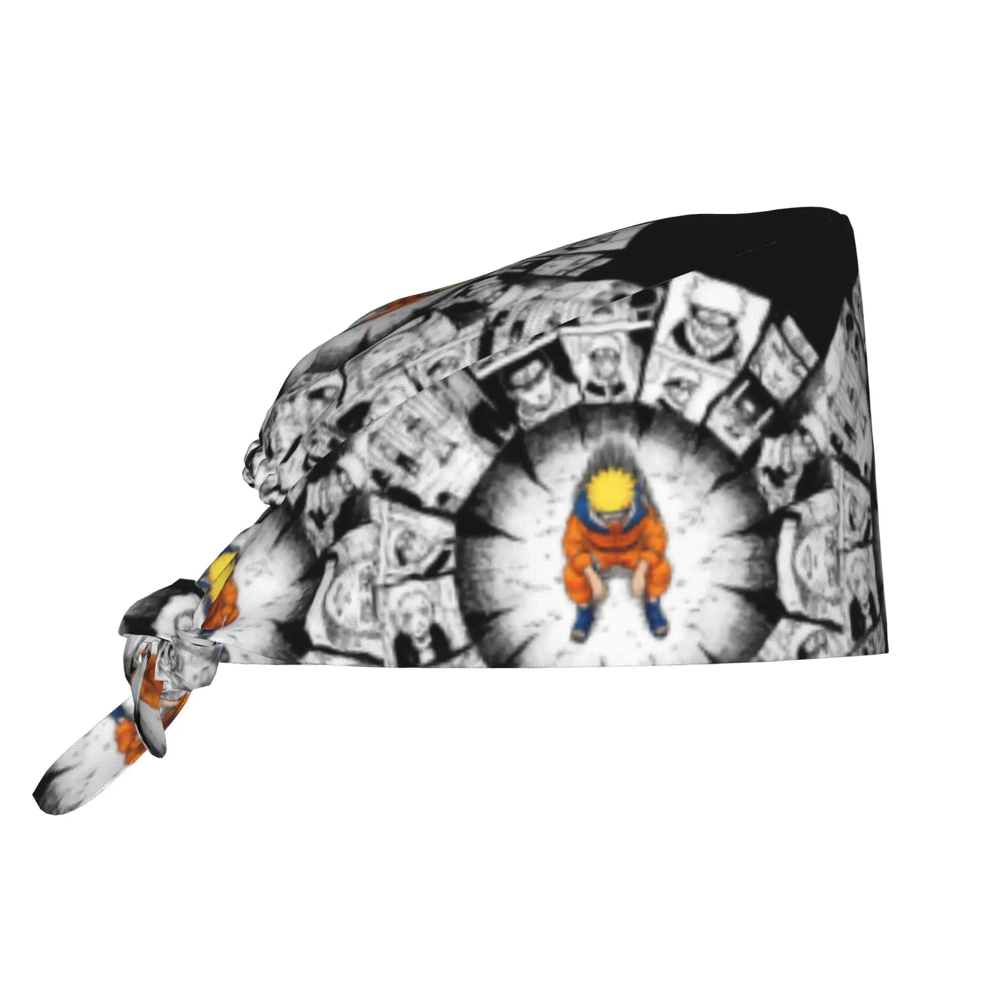 Cappello da Lavoro Personalizzabile Anime N-Naruto per Uomo e Donna, Berretto Medico per Infermieri, Dottori e Chirurghi