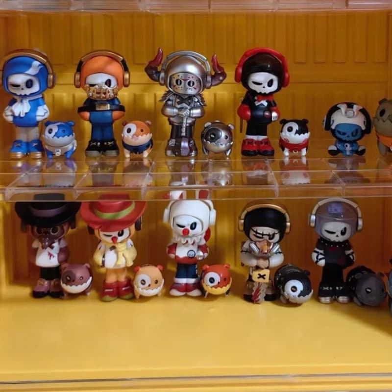 Nuova Serie MR.BONE Mini3 The Wicked Union, Blind Box con Action Figure Anime, Decorazione da Scrivania, Modellini da Collezione, Scatola Misteriosa, Regali