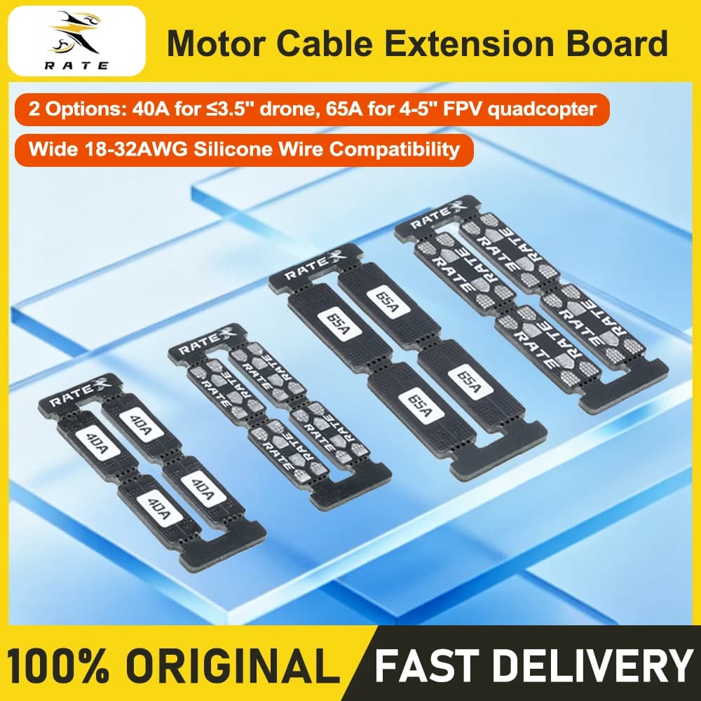 RATE 40A 65A Motor Extension Board ESC Adapter Board Motor Wire Extender For 2-5 Inch FPV Freestyle Racing Long Range Drone