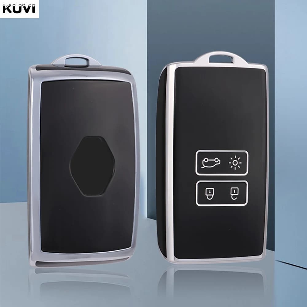 Nuovo TPU Chiave A Distanza Dell'automobile Caso Della Copertura Borsette Per Renault Koleos Captur Megane Clio Scenic Talisman Arkana Per Dacia Sandero Card Fob
