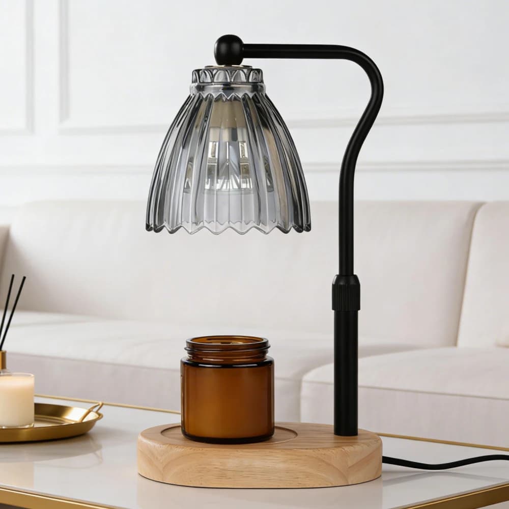 Lampada Scaldacera Nuova Decorazione per la Casa, Lampada Dimmerabile per Sciogliere la Cera, Creativa per Camera da Letto, Senza Fiamma, per Aromaterapia, Regalo di Compleanno