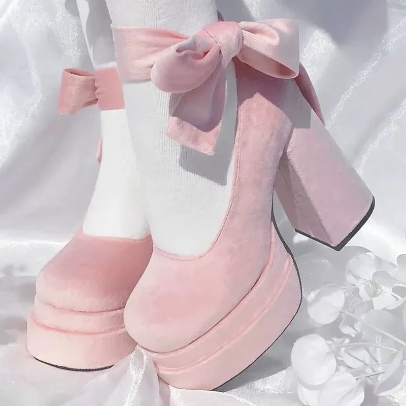Scarpe Mary Jane da Donna 2026 Nuove Scarpe Lolita di Design con Plateau per Donna, Scarpe Moda con Tacco Alto, Scarpe Singole, Zapatos De Mujer