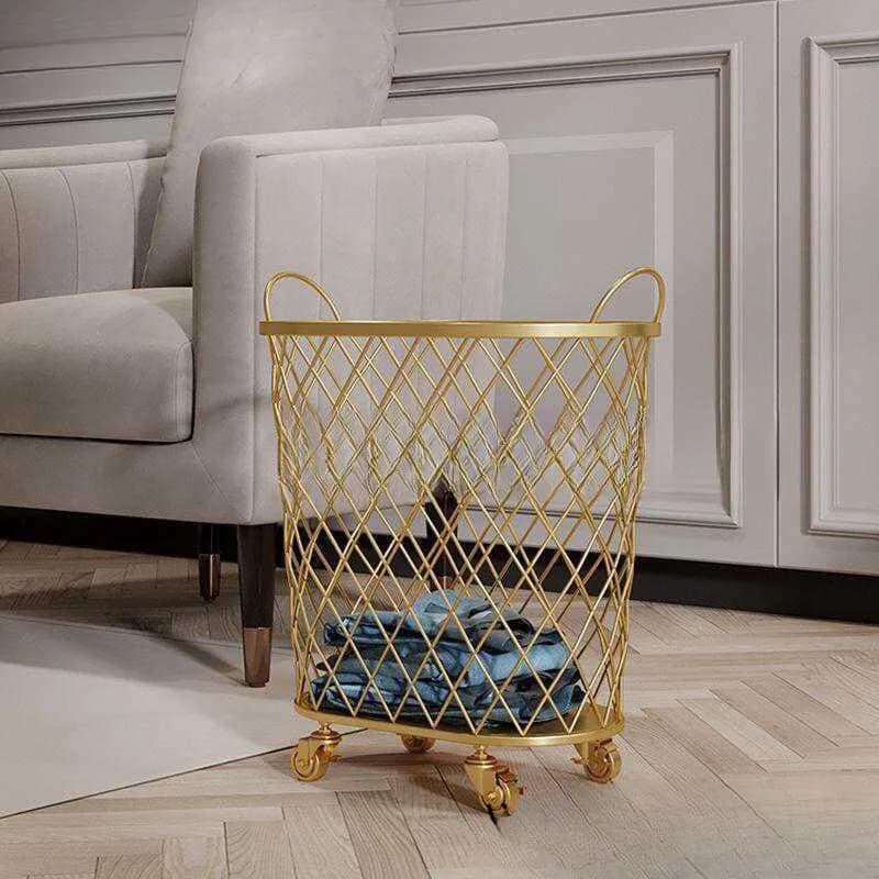 Nordic bathroom laundry basket laundry basket trash can clothing toy storage
