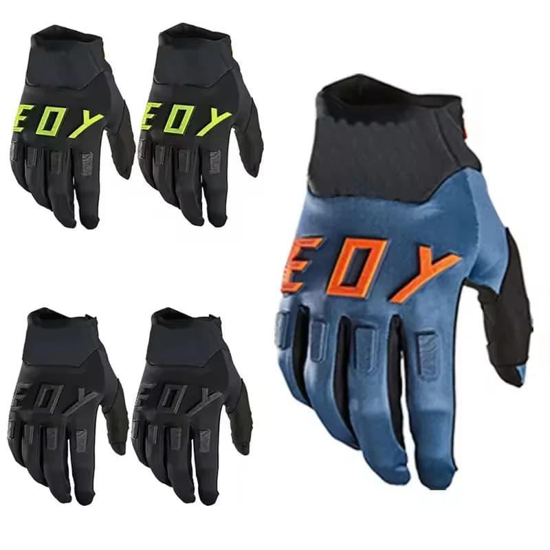Nuovi guanti da motocross Accessori per moto MX MTB ATV Guanti da fuoristrada Mountain Bike Motocross Ciclismo Guanti a dita lunghe M-XL