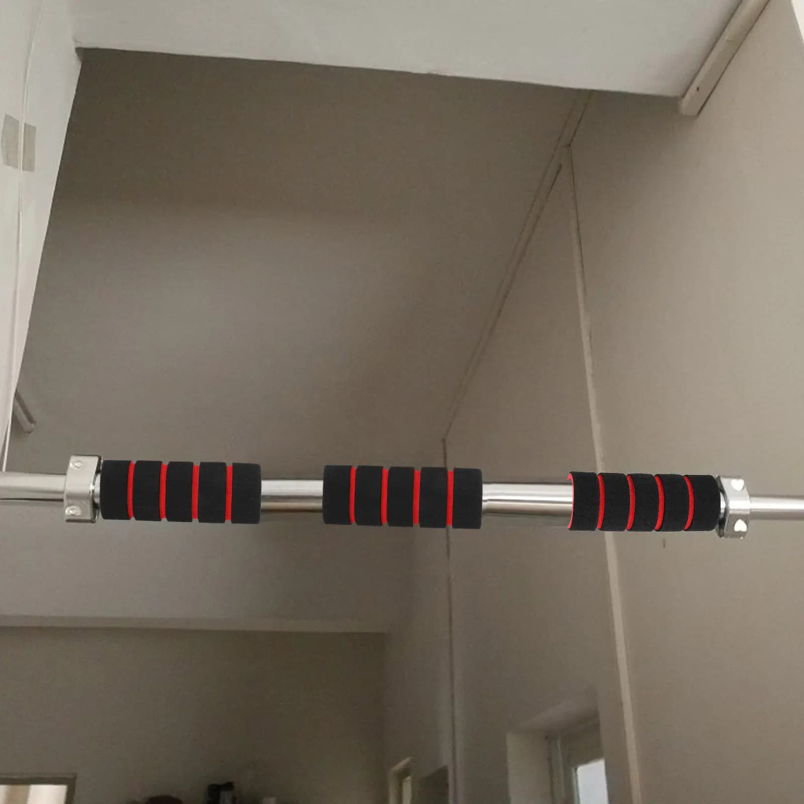 Set di 3 Copri Manubrio in Spugna, Protezione Antiscivolo per Barra, Imbottitura per Bilanciere, Attrezzatura da Palestra per Squat e Sollevamento Pesi