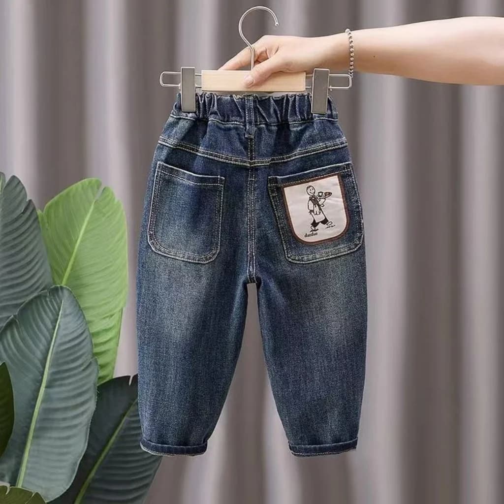 Jeans per Bambini 2026 Nuova Collezione Primavera/Autunno, Jeans Alla Moda e Comodi per Ragazzi, Pantaloni Eleganti