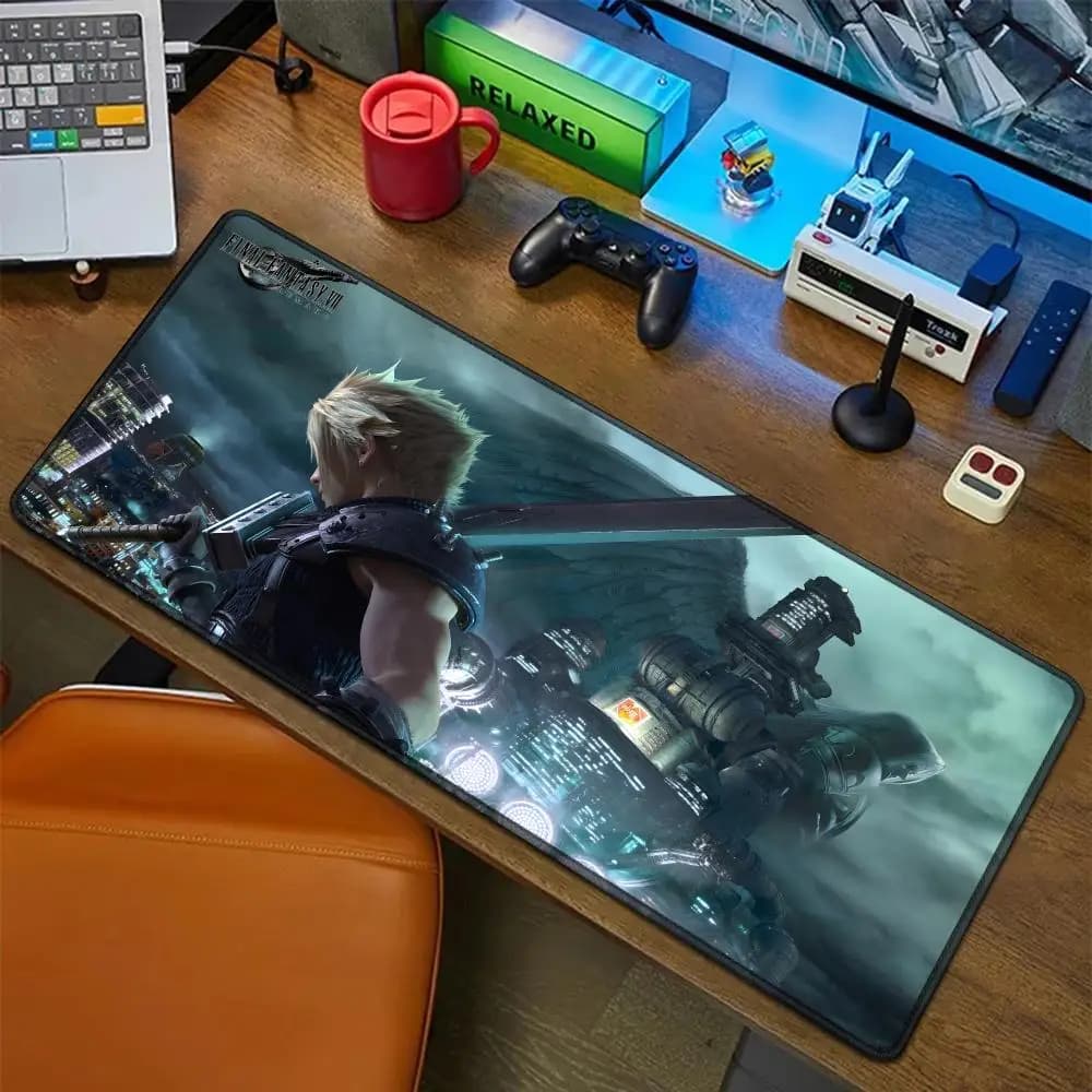 Final Fantasy Mouse Mat Laptop Xxl Mouse Mat Notebook Gamer Computer Table Accessories