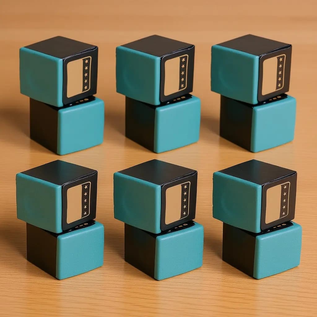 Set di 12 Gessetti per Stecca da Biliardo, Accessori per Tavolo da Biliardo, Migliora il Controllo e la Consistenza nel Gioco