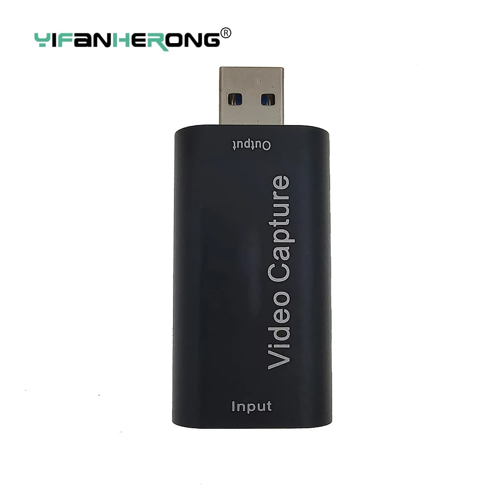 Video Capture Card compatible with HDMI 4K Streaming Capture USB 3.0 1080P Card Grabber Recorder Box for PS4 game DVD camera