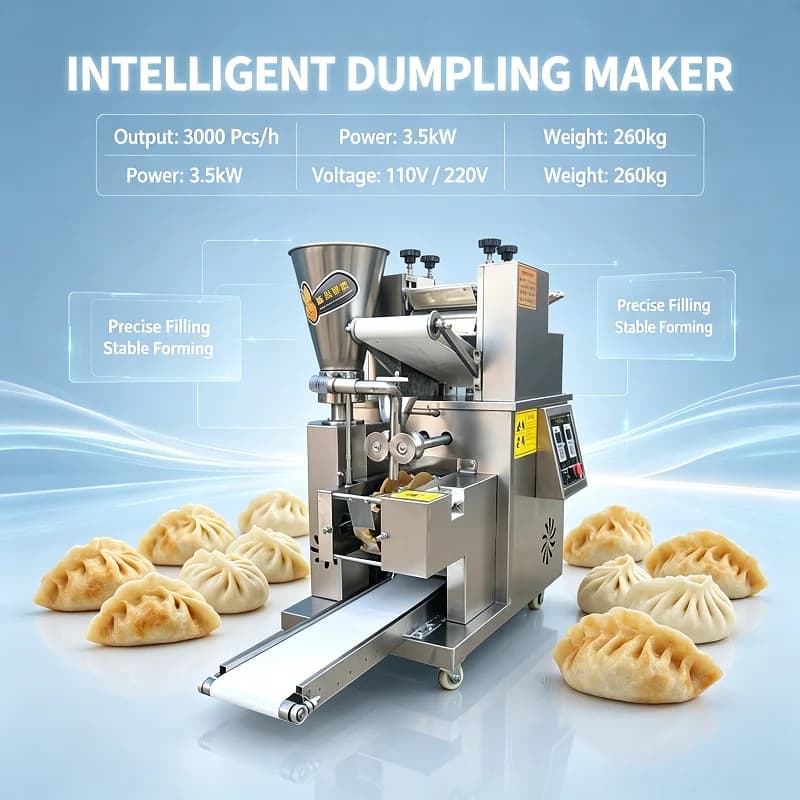 Automatic Ravioli Making Machine Double Row Molding Tool Produces Square Stuffed Ravioli For Western Restaurant Pasta Menu