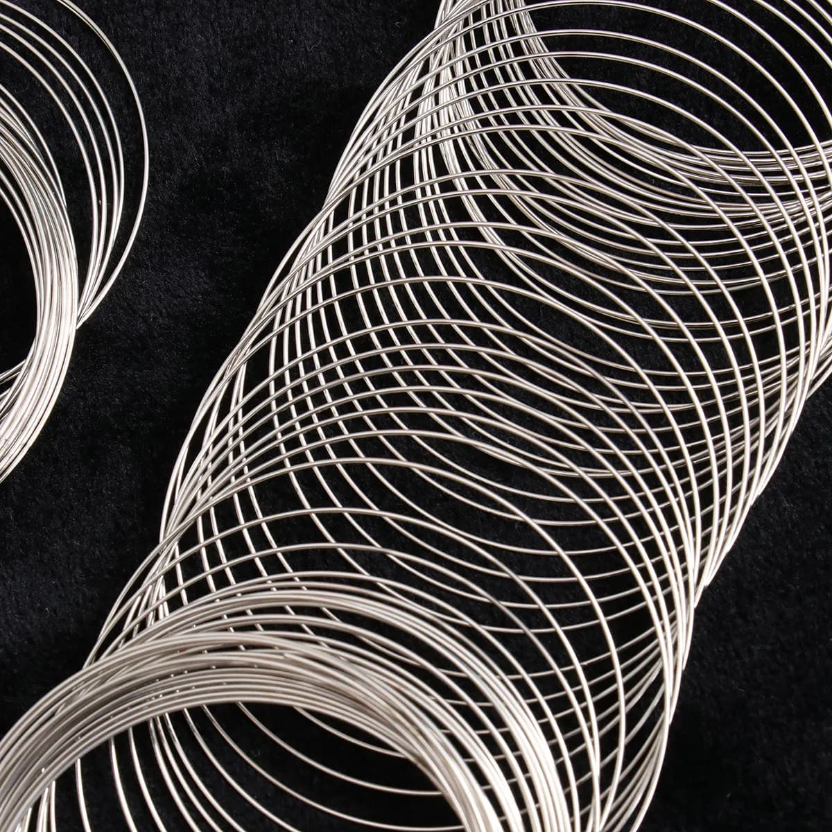 1Set Premium Steel Wire for Jewelry Making Bracelet Bangle Ring DIY Material Lightweight Comfortable Fade Resistant Classic