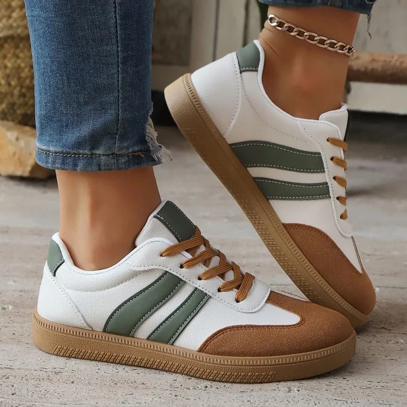 Scarpe da tennis da donna 2026, sneakers basse alla moda vulcanizzate, scarpe da ginnastica da donna per primavera autunno, calzature da esterno