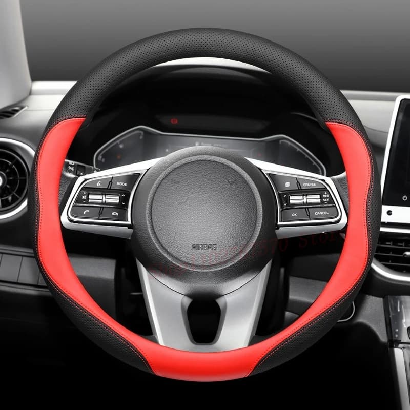 For KIA K3 KX3 K4 K5 K2 KX5 Anti-slip hood leather cover Durable Four seasons Interior accessories for universal car