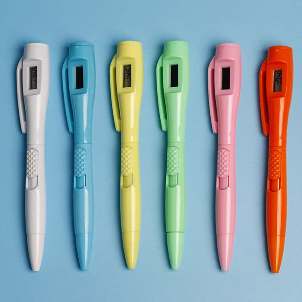 4 penne a sfera in gel per esami scolastici, multifunzione, portatili, per scrittura, ufficio, scrittura fluida, forniture sostituibili, penne da lavoro