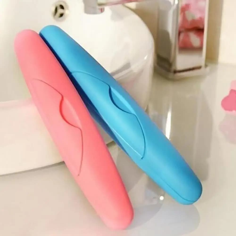 Caldo! Custodia per spazzolino portatile custodia in plastica per spazzolino da denti da viaggio supporto sigillato