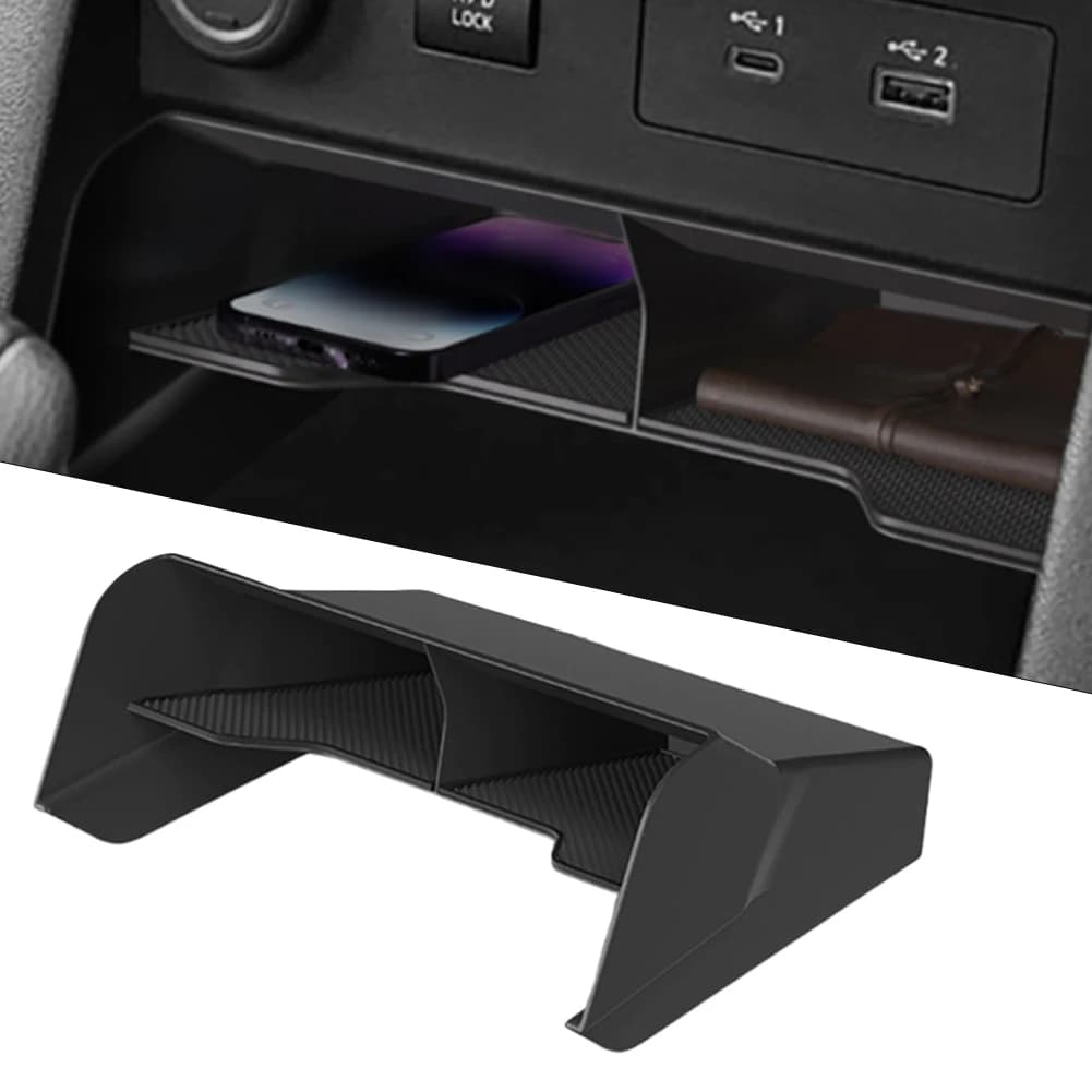 Compatibile Per Mitsubishi Per Triton Per L200 Scatola di Immagazzinaggio Auto Console Centrale Riordino Organizer Caso Vassoio Parti Interni Auto