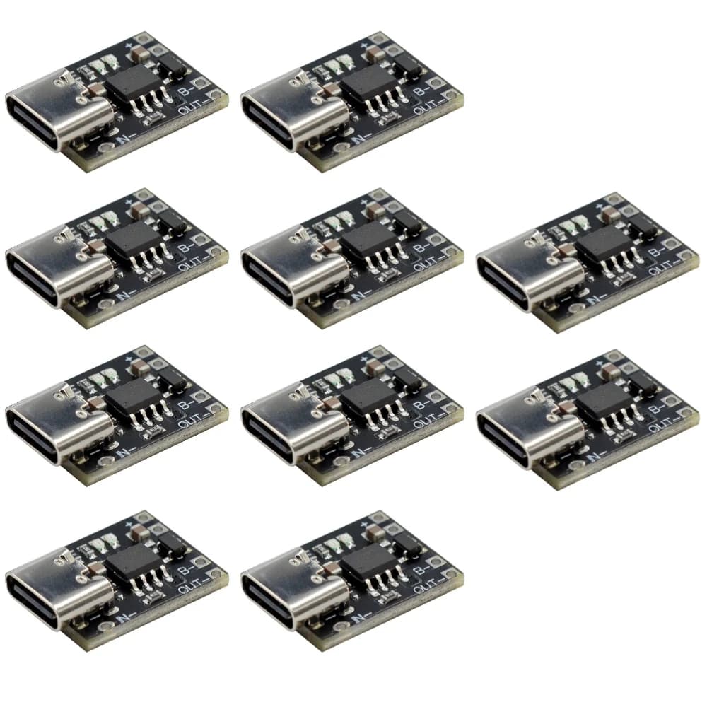 Ultra-Small Lithium Battery Charging Panel 1A Ternary Lithium Battery 3.7V4.2V Charger Module Type-C With Protection Board