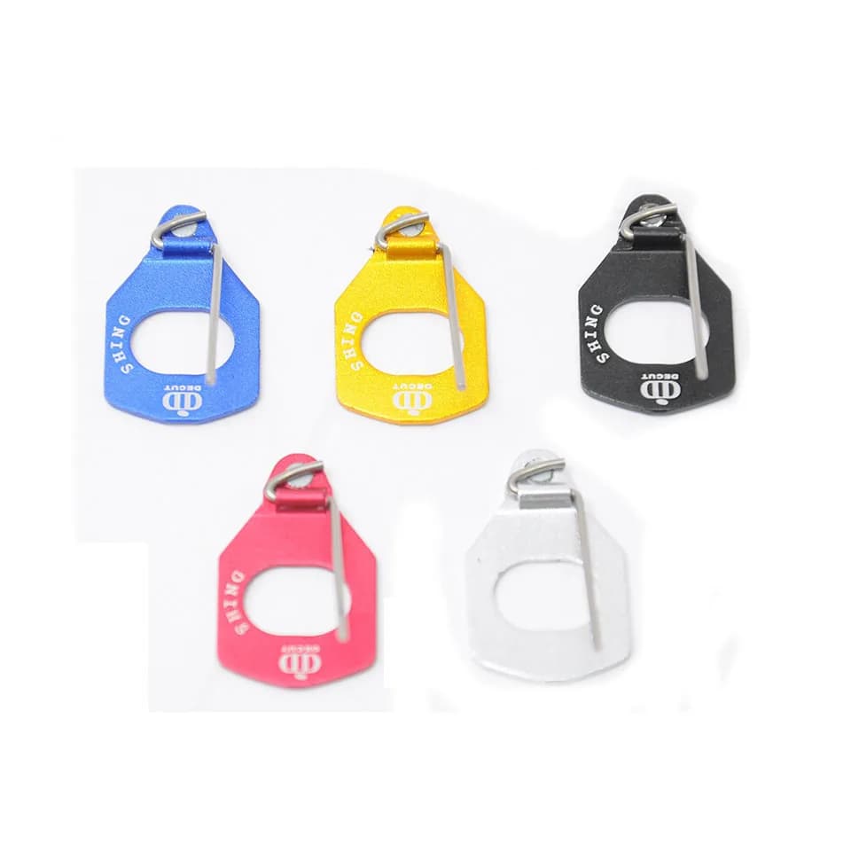 Decut SHING Poggia frecce Accessori per tiro con l'arco Lega di alluminio per mano destra per parti di arco ricurvo da caccia tradizionale Kit di tiro 1p