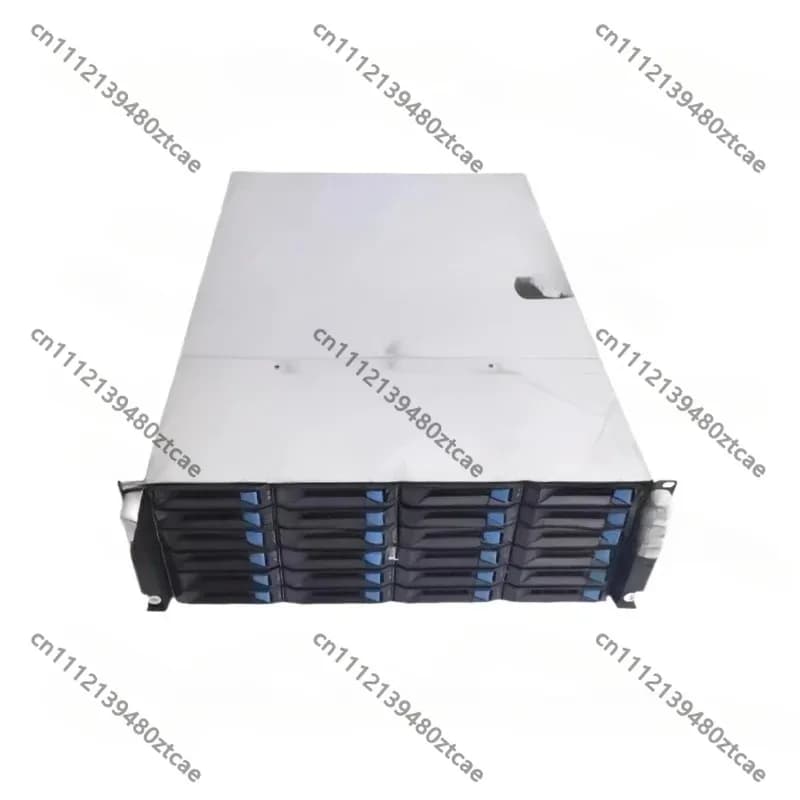 Chassis NAS 4U per montaggio a rack 24/36 Bay, case di archiviazione hot-swap, armadio industriale per dati aziendali per server.