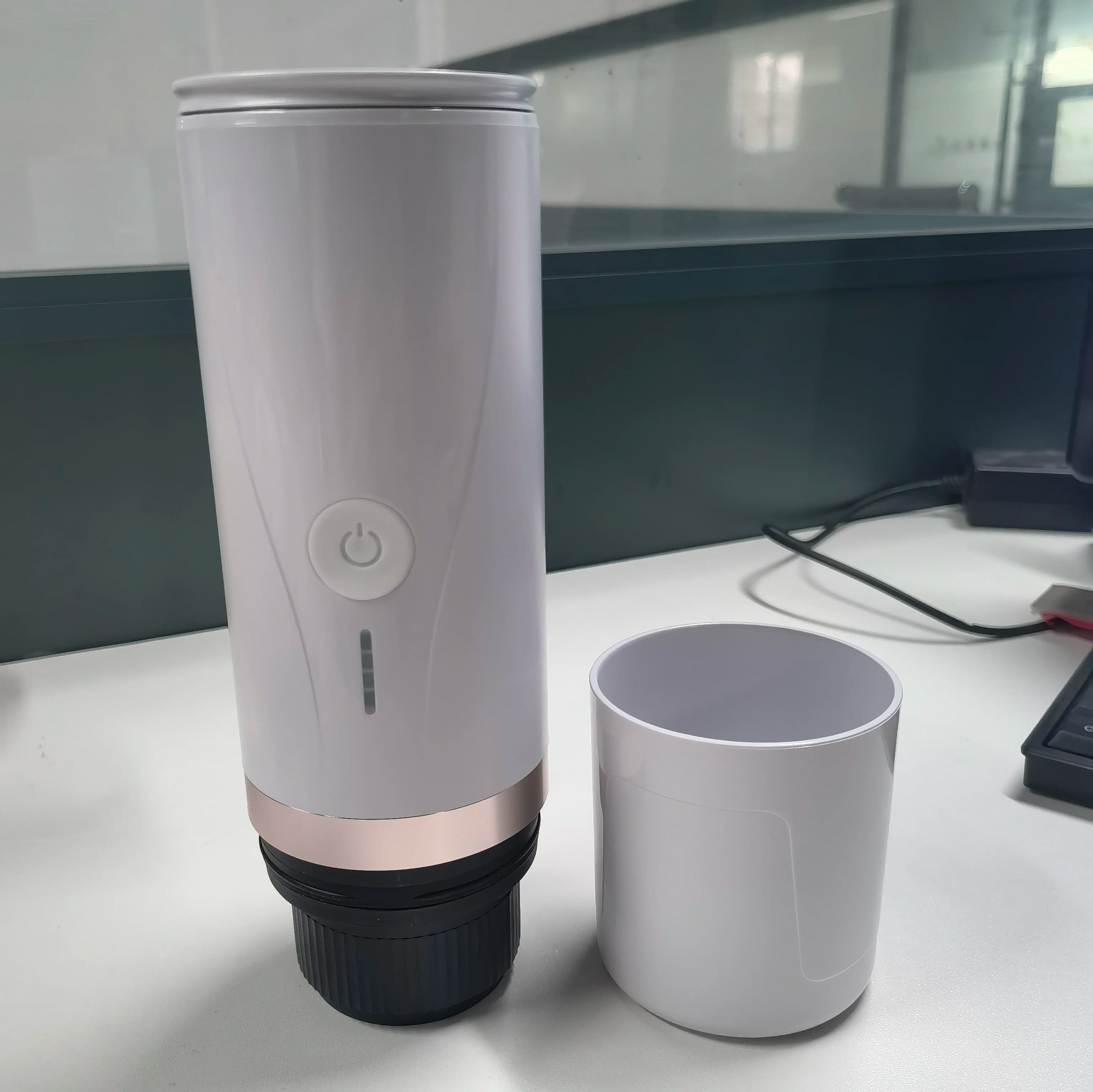Caffettiera portatile da esterno mini tazza singola elettrica a capsule dal design moderno 2025